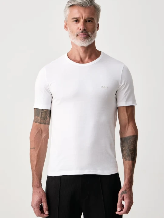 Zdjęcie produktu BOSS T-shirt męski bawełniany TShirtRN 3P Classic 3-pack czerwony