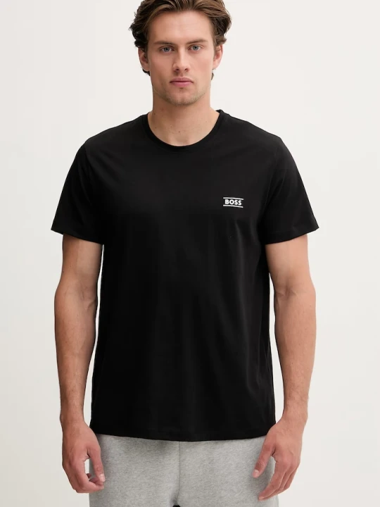 Zdjęcie produktu BOSS T-shirt męski bawełniany TShirtRN czarny
