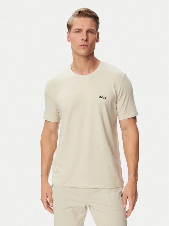 Zdjęcie produktu BOSS T-Shirt Mix&Match 50515312 Kremowy Regular Fit