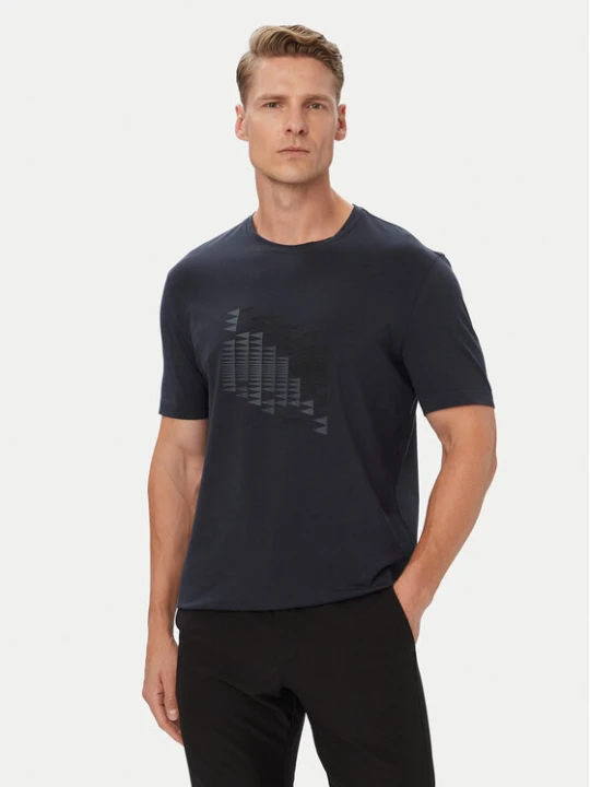 Zdjęcie produktu BOSS T-Shirt Network Flag 50566853 Granatowy Regular Fit