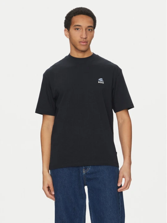 Zdjęcie produktu BOSS T-Shirt Numbers 50540520 Granatowy Relaxed Fit