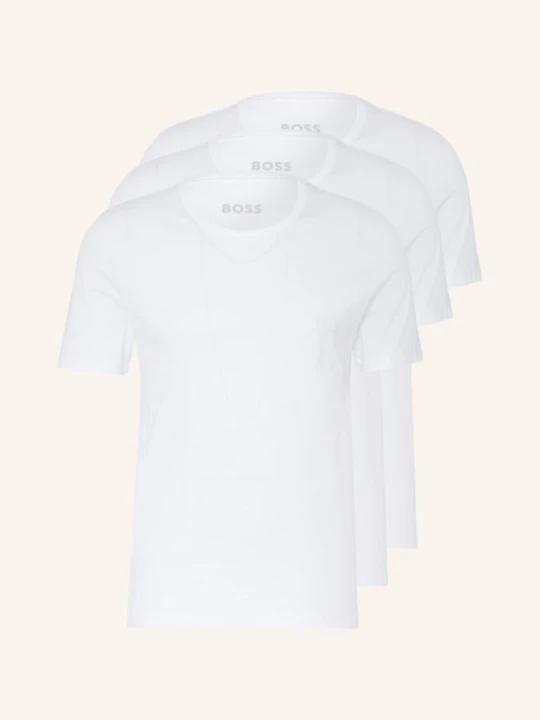 Zdjęcie produktu Boss T-Shirt One, 3 Szt. weiss BIAŁY