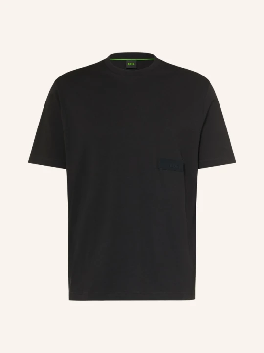 Zdjęcie produktu Boss T-Shirt Structure schwarz CZARNY