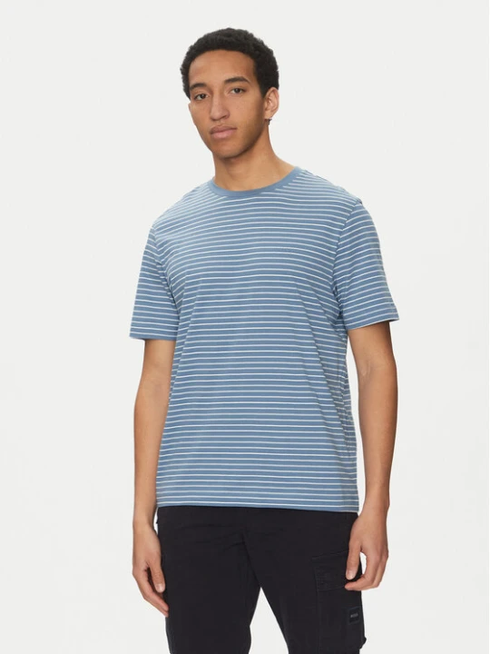 Zdjęcie produktu BOSS T-Shirt TalesStripe 50499334 Niebieski Relaxed Fit