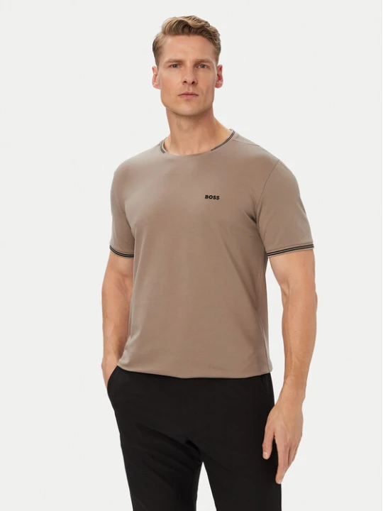 Zdjęcie produktu BOSS T-Shirt Taul 50521245 Beżowy ciemny Regular Fit