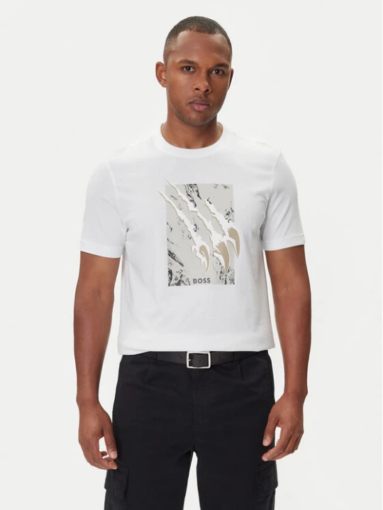 Zdjęcie produktu BOSS T-Shirt Te_Animali 50546362 Biały Regular Fit