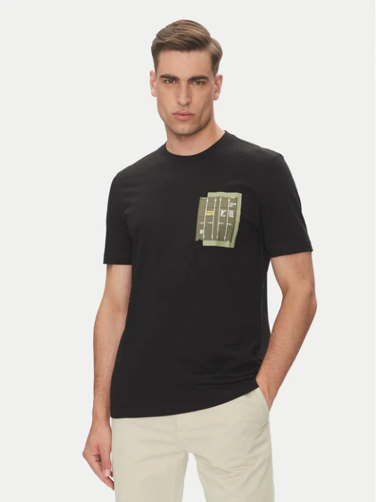 Zdjęcie produktu BOSS T-Shirt Te_Container 50546920 Czarny Regular Fit