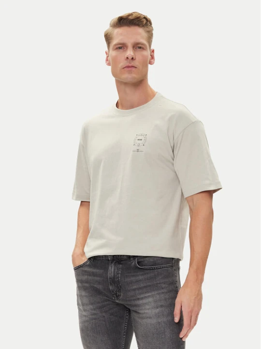 Zdjęcie produktu BOSS T-Shirt Te_Voyage 50546370 Beżowy Relaxed Fit