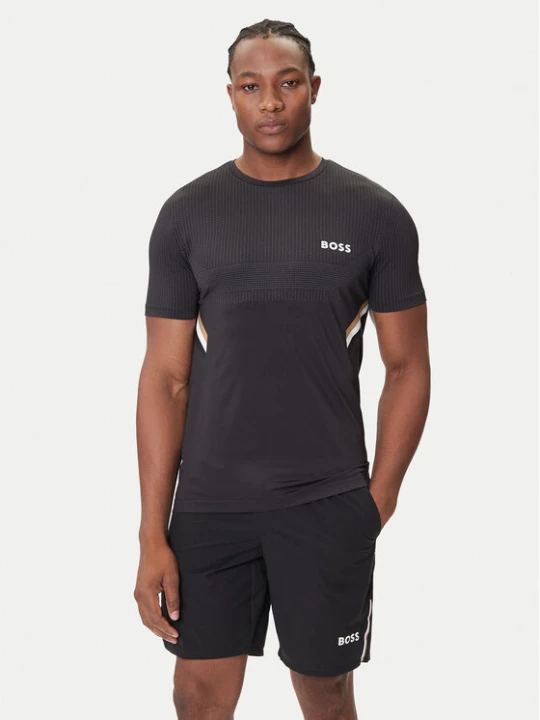 Zdjęcie produktu BOSS T-Shirt Tech TOC 50543329 Czarny Slim Fit