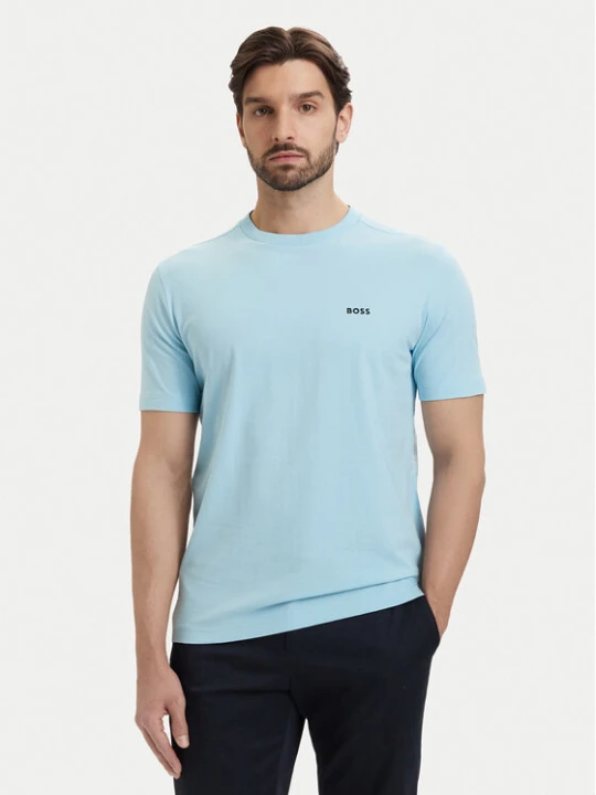 Zdjęcie produktu BOSS T-Shirt Tee 50506373 Niebieski jasny Regular Fit