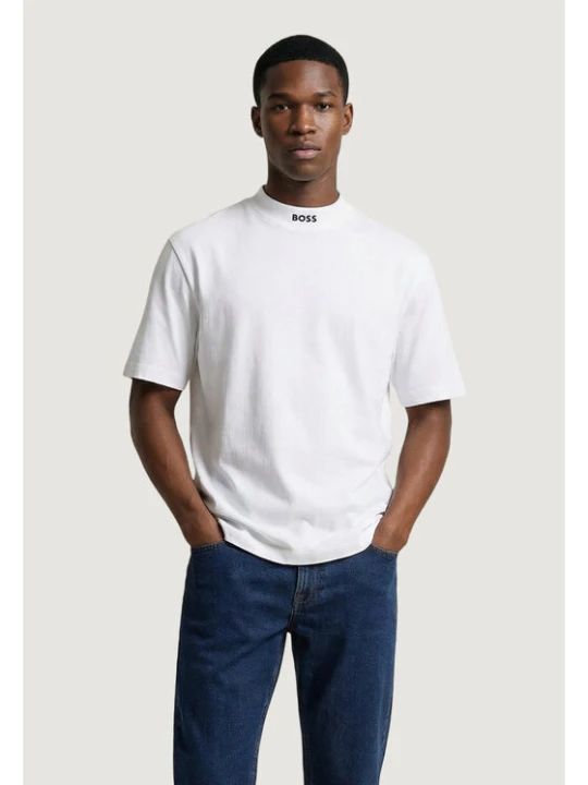 Zdjęcie produktu BOSS T-Shirt Tee Collar 50562120 Biały Relaxed Fit