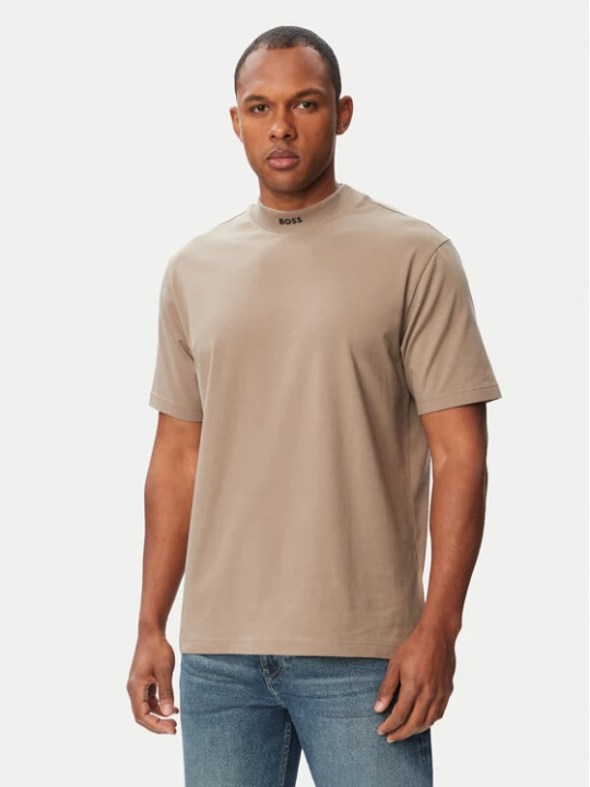 Zdjęcie produktu BOSS T-Shirt Tee Collar 50562120 Beżowy Relaxed Fit