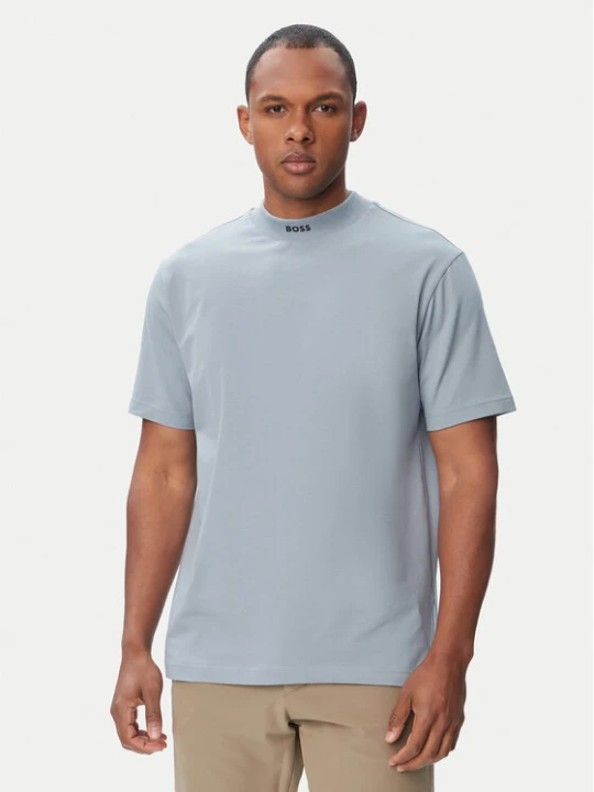 Zdjęcie produktu BOSS T-Shirt Tee Collar 50562120 Niebieski jasny Relaxed Fit