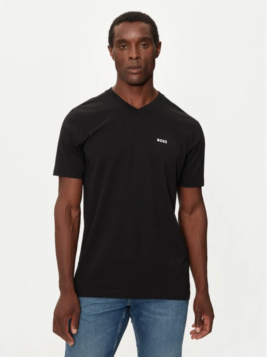 Zdjęcie produktu Boss T-Shirt Tee V 50506347 Czarny Regular Fit
