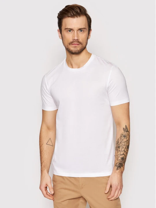 Zdjęcie produktu Boss T-Shirt Tessler 50468395 Biały Slim Fit