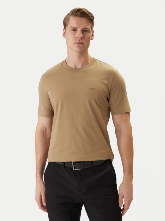 Zdjęcie produktu BOSS T-Shirt Thompson 01 50468347 Khaki Regular Fit