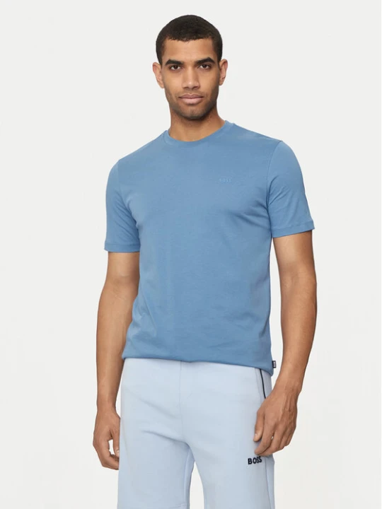 Zdjęcie produktu Boss T-Shirt Thompson 01 50468347 Niebieski Regular Fit