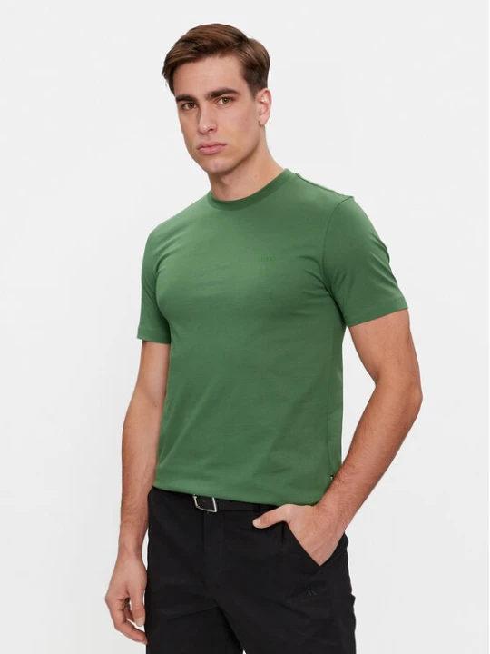 Zdjęcie produktu Boss T-Shirt Thompson 01 50468347 Zielony Regular Fit
