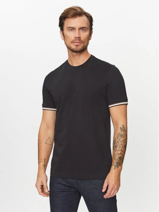 Zdjęcie produktu Boss T-Shirt Thompson 04 50501097 Czarny Regular Fit