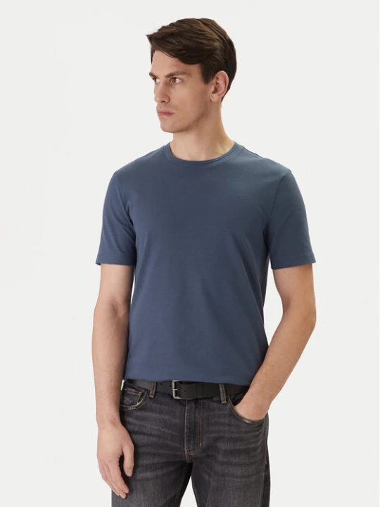 Zdjęcie produktu BOSS T-Shirt Tiburt 240 50452680 Niebieski Regular Fit