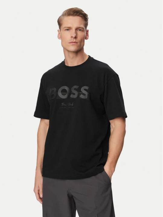 Zdjęcie produktu BOSS T-Shirt Ts Member Logo 50559854 Czarny Relaxed Fit