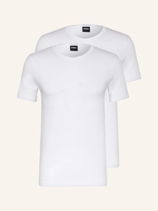 Zdjęcie produktu Boss T-Shirty Modern, 2 Szt. weiss BIAŁY