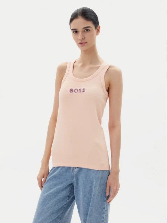 Zdjęcie produktu BOSS Top C-Ematite 50536985 Pomarańczowy Slim Fit