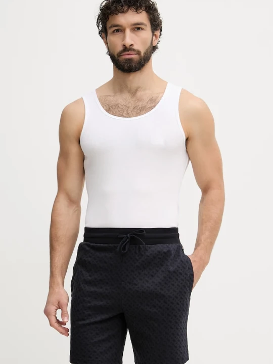 Zdjęcie produktu BOSS top męski bawełniany TankTop3P RibClassic 3-pack szary