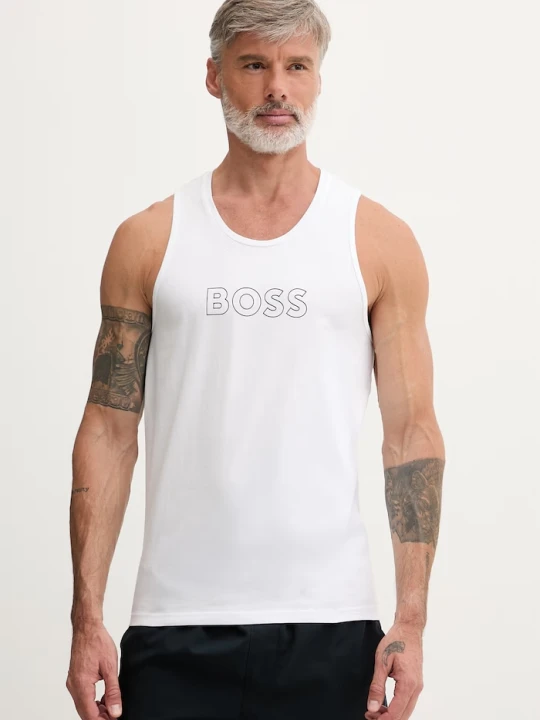 Zdjęcie produktu BOSS top plażowy męski biały