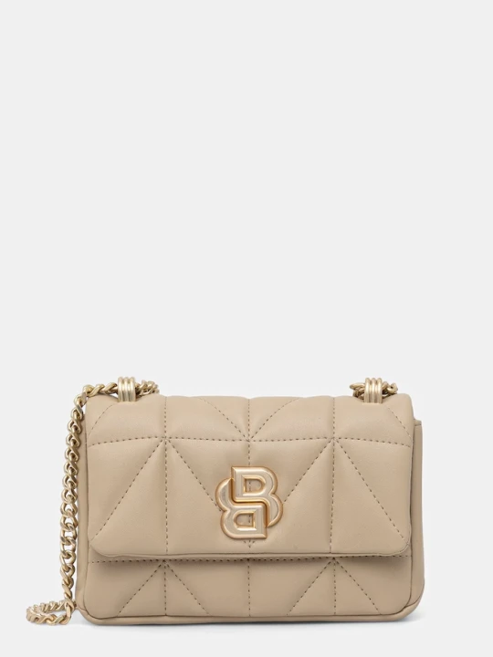 Zdjęcie produktu BOSS torebka crossbody damska z imitacji skóry B_ICON S Sh. Bag QN beżowy