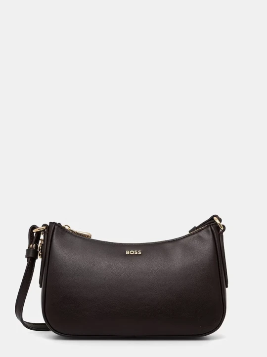 Zdjęcie produktu BOSS torebka crossbody damska skórzana NUMAH Minibag brązowy