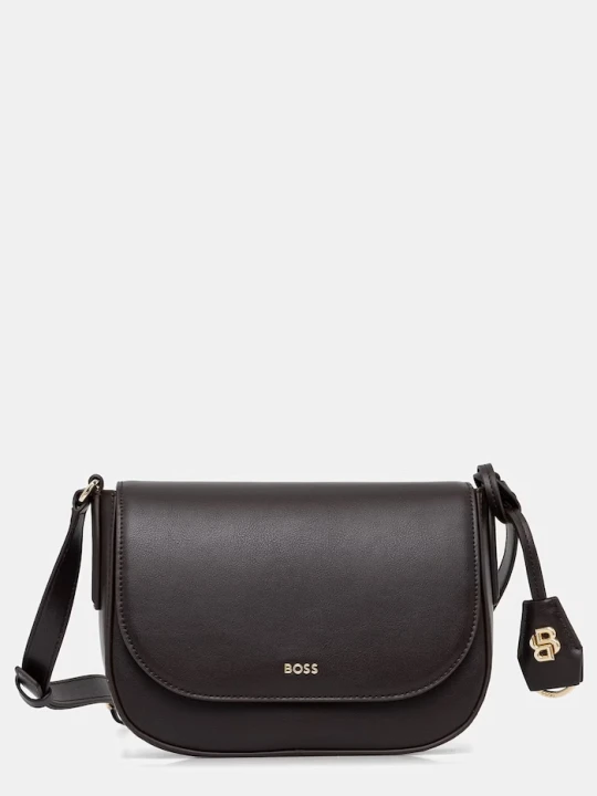 Zdjęcie produktu BOSS torebka crossbody damska skórzana NUMAH Saddle brązowy