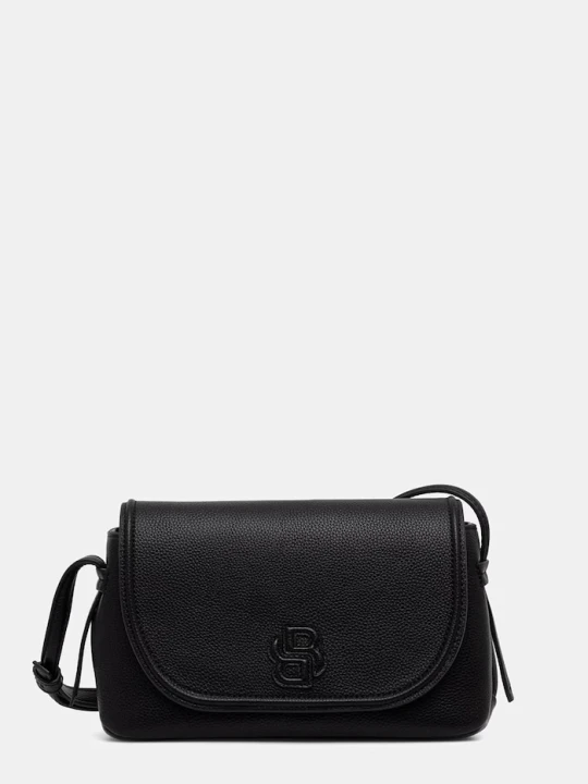 Zdjęcie produktu BOSS torebka crossbody damska z imitacji skóry Anett Flap Crossbody czarny