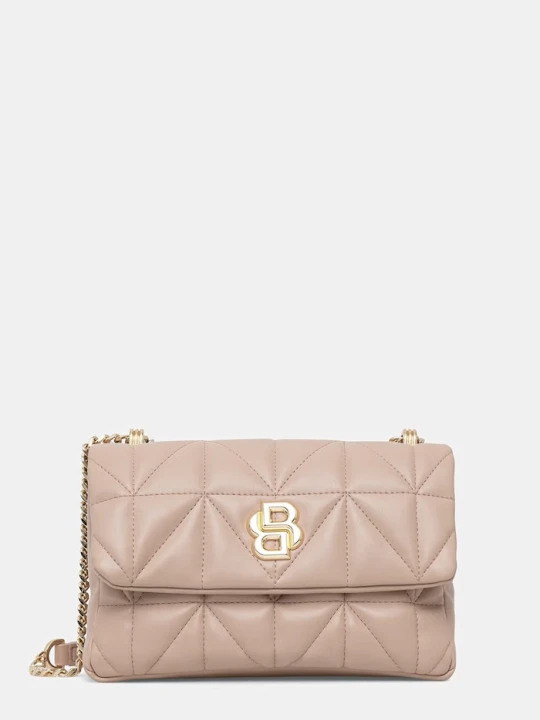 Zdjęcie produktu BOSS torebka crossbody damska z imitacji skóry B_ICON M Sh. Bag QN beżowy