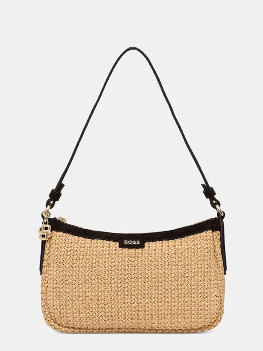 Zdjęcie produktu BOSS torebka damska pleciona NUMAH SM Hobo RF beżowy