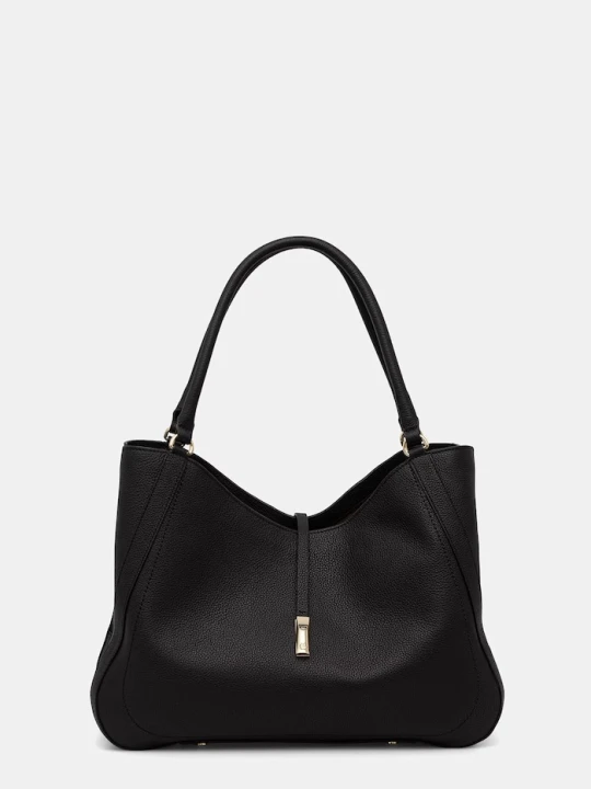 Zdjęcie produktu BOSS torebka damska skórzana REAH MEDIUM TOTE czarny