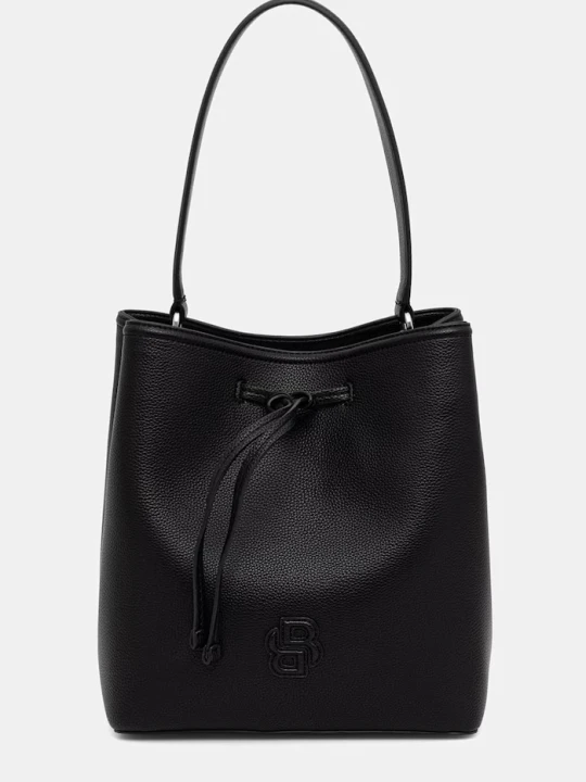 Zdjęcie produktu BOSS torebka damska z imitacji skóry Anett Drawstring czarny