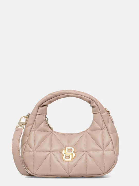 Zdjęcie produktu BOSS torebka damska z imitacji skóry B ICON NEW SM Hobo beżowy