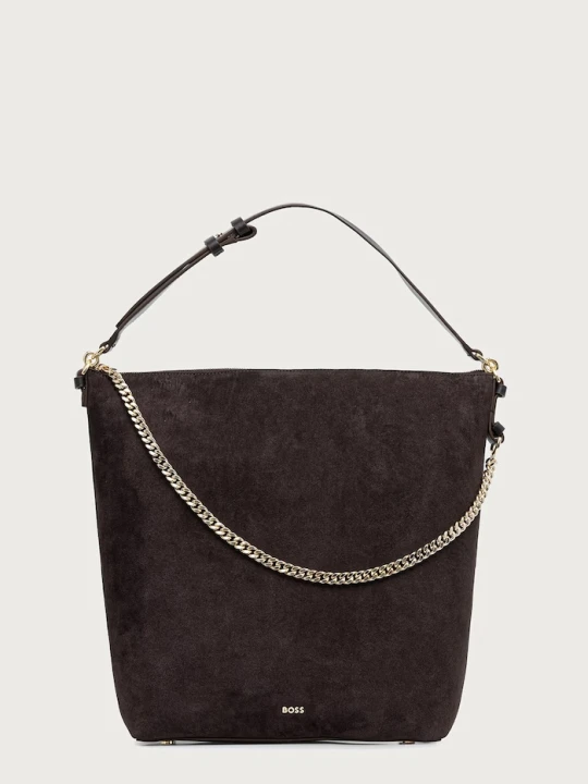Zdjęcie produktu BOSS torebka hobo damska Yelena Hobo brązowy