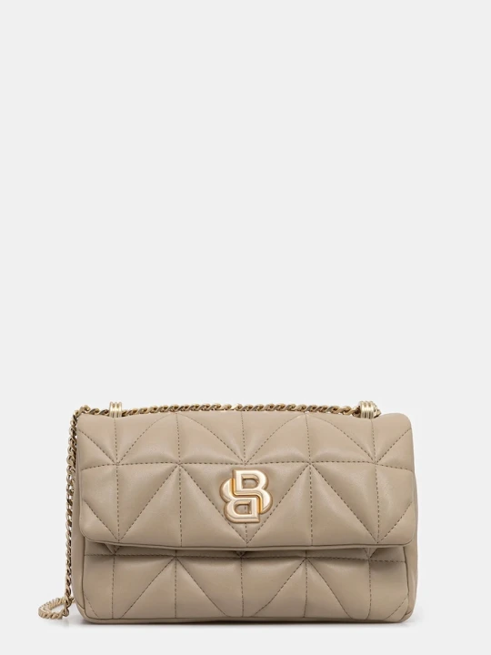 Zdjęcie produktu BOSS torebka crossbody damska z imitacji skóry B_ICON M Sh. Bag QN beżowy