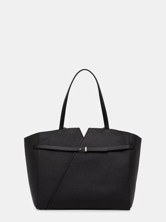 Zdjęcie produktu BOSS torebka shopper damska skórzana BOSS REVERS TOTE czarny