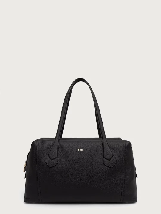 Zdjęcie produktu BOSS torebka shopper damska skórzana Lenah Big Duffle Bag czarny