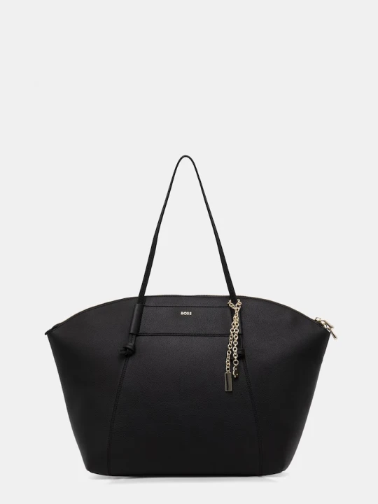 Zdjęcie produktu BOSS torebka shopper damska z imitacji skóry SALLEY TOTE czarny