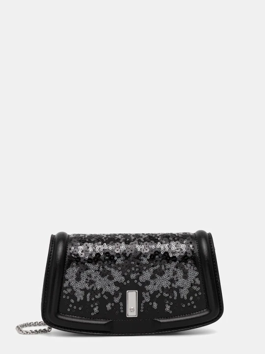 Zdjęcie produktu BOSS torebka skórzana Ariell Clutch SQ czarny