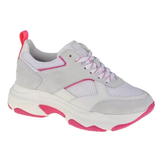 Zdjęcie produktu BOSS Trainers J19064-10B, Dla dziewczynki, Białe, buty sneakers, skóra zamszowa, rozmiar: 33