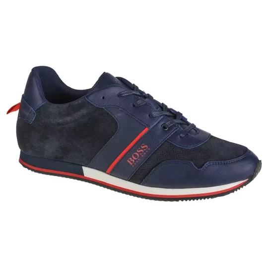 Zdjęcie produktu BOSS Trainers J29262-849, Dla chłopca, Granatowe, buty sneakers, skóra licowa, rozmiar: 30