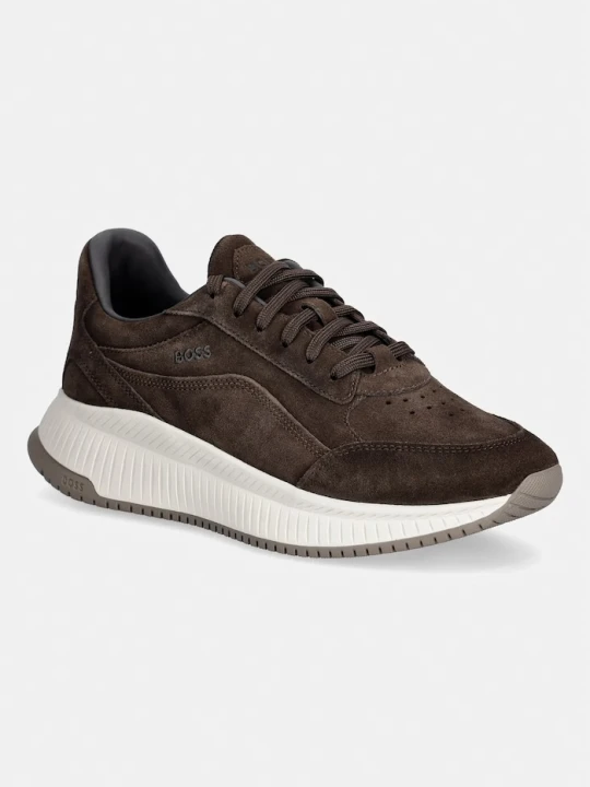 Zdjęcie produktu BOSS TTNM EVO sneakersy męskie zamszowe brązowy