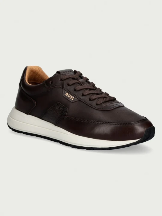 Zdjęcie produktu BOSS Vinston sneakersy męskie skórzane brązowy