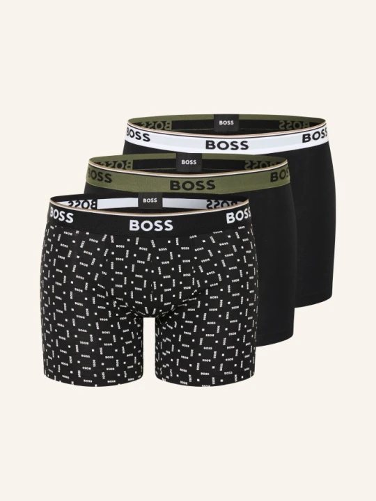 Zdjęcie produktu Boss Zestaw 3 Par Bokserów Power schwarz