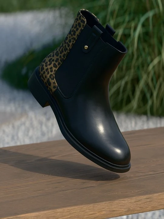Zdjęcie produktu Botki Anna Field Wide Fit By Zalando czarny